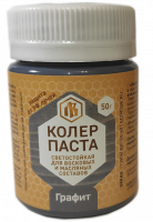 Продажа колер для масла и воска "лоскутный воск" графит 50гр (-40°c) в Ижевске  в интернет-магазине Vseizdereva
