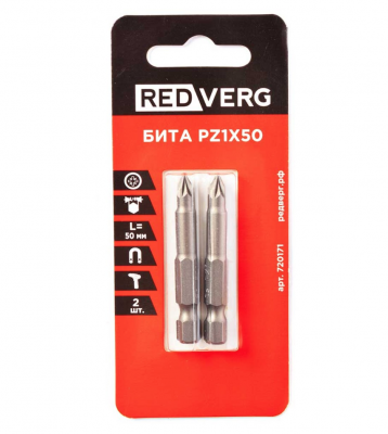 Продаем бита pz1х50 (упак. 2шт) redverg в Ижевске по доступным ценам.